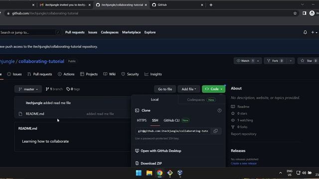 GitHub Collaboration, SSH Login, Branching, Merging смотреть онлайн