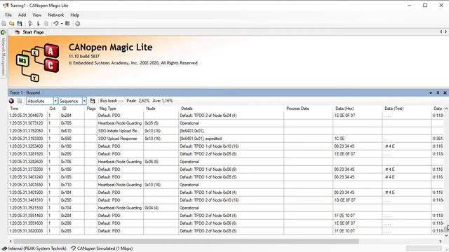 CANopen Magic: Tracing and Logging смотреть онлайн