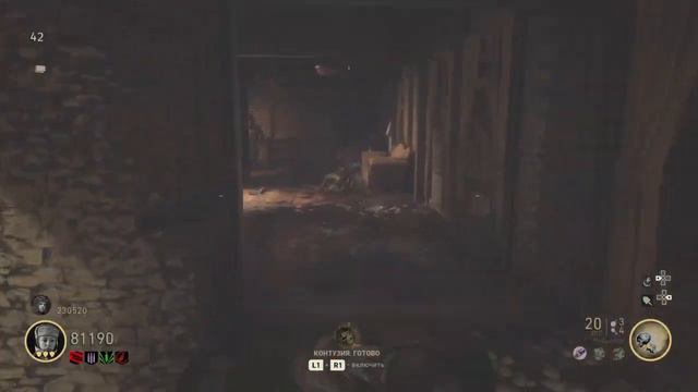 CoD WW2 Зомби Грестен Хаус 50 Атак! Испытание (Кровавый Ворон)