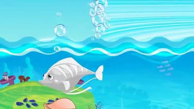 Impara i colori con gli amici pesciolini @Mela_Educational смотреть онлайн