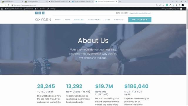 GSAP and Oxygen Builder - The ScrollTrigger - implement content animations as the page scrolls смотреть онлайн