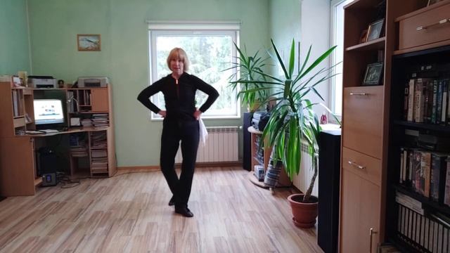 Ритмика, 1-2 кл. Композиция в русском характере для девочек. смотреть онлайн