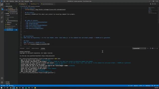 Professional README.md Generator - Walkthrough смотреть онлайн