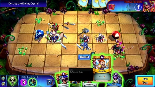 4 - Ten Card Festival (Ketsali Challenges) | Hero Academy 2 смотреть онлайн