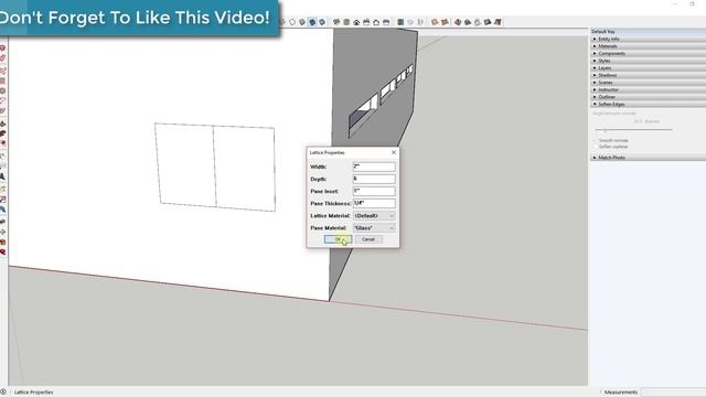 SketchUp Extensions FOR ARCHITECTURE - Easy Windows with Lattice Maker! (Free Extension) смотреть онлайн
