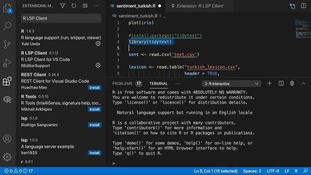 Run R on VSCode (Visual Studio Code - R Programming) 2021 Update смотреть онлайн