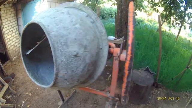 Бетономешалка из металлолома смотреть онлайн