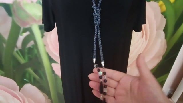 Нити для лариатов. Один лариат - много вариантов. смотреть онлайн