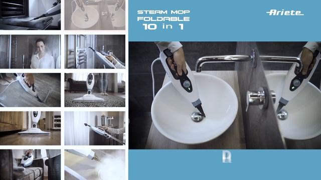 Steam Mop 10 in 1 foldable - Ariete 4175 смотреть онлайн