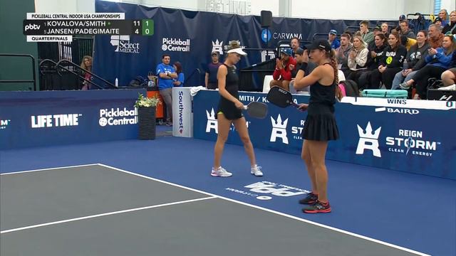 Kovalova/Smith Vs Jansen/Padegaite At The Pickleball Central Indoor USA Championships