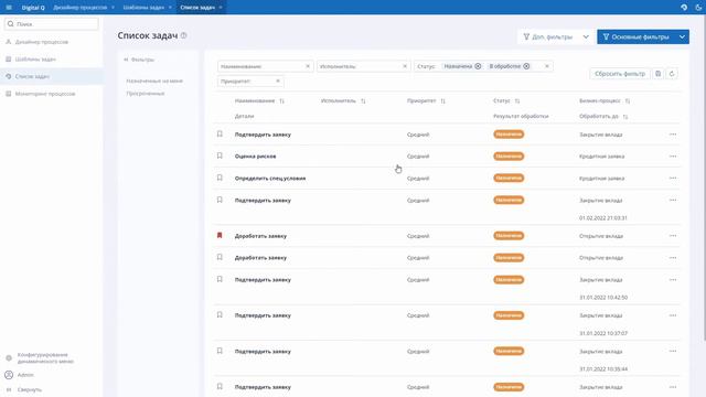 Digital Q.BPM. Технологическая платформа.