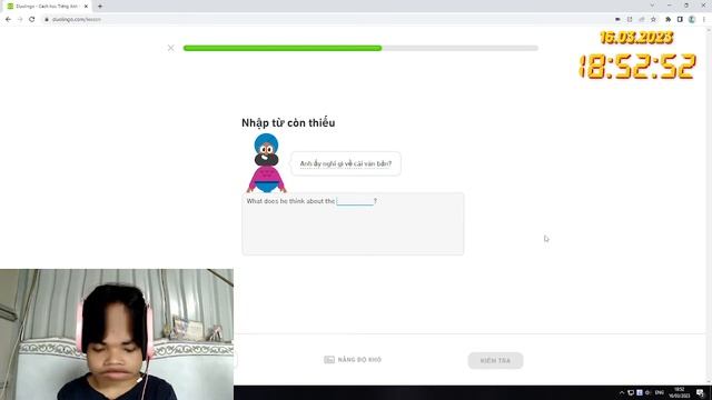 Buổi 215 Đọc Học tiếng anh Duolingo Chủ đề ôn tập nghe và dịch sang tiếng việt bài смотреть онлайн