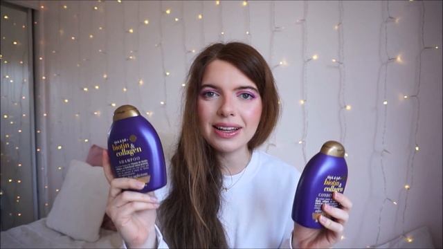 OGX BIOTIN AND COLLAGEN SHAMPOO AND CONDITIONER REVIEW смотреть онлайн