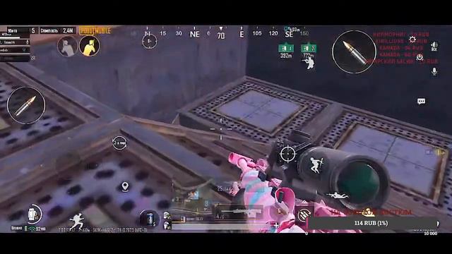 Играем PUBG mobile.METRO рояль. сливаем балик и раздаем вещи каждые 10 лайков смотреть онлайн