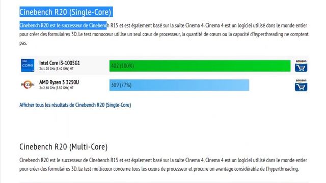 Intel Core i3-1005G1 vs. AMD Ryzen 3 3250U смотреть онлайн