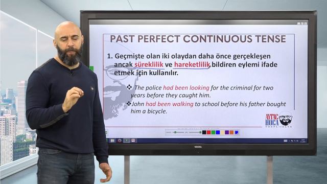 Past Perfect Continuous Tense - Aytaç Hoca ile İngilizce смотреть онлайн