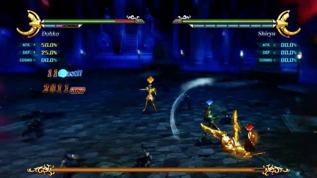 [PS3] Saint Seiya Sanctuary Battle - ONLINE Tag Mode - Course 01 - Dohko (with Shiryu V2) смотреть онлайн