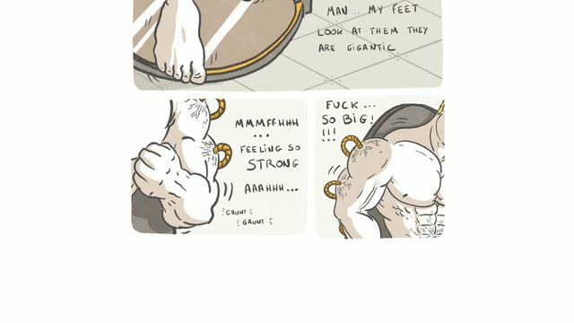 The Test - Muscle Growth Comic