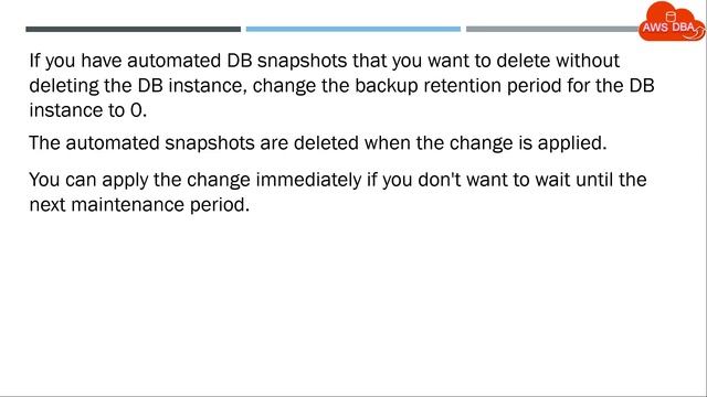 08 Deleting a snapshot смотреть онлайн