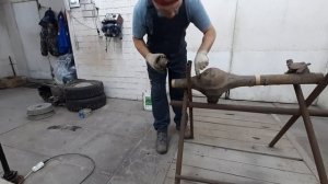 Как укоротить задний мост. Правильная сварка полуосей.