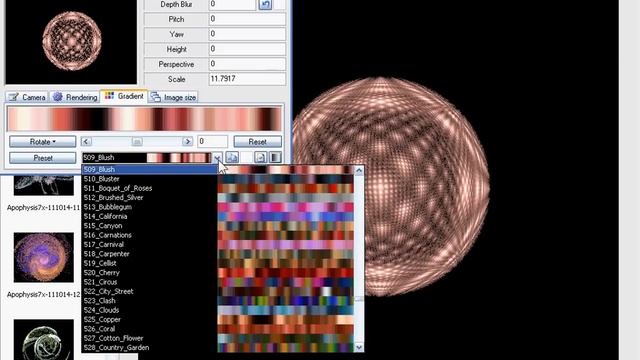 Создание фрактала в программе Apophysis смотреть онлайн