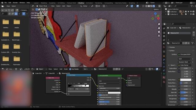 Isometric Room in Blender 3D | Part 3 | Shading, Texture | Blender 3.6 | 3D SHELL смотреть онлайн