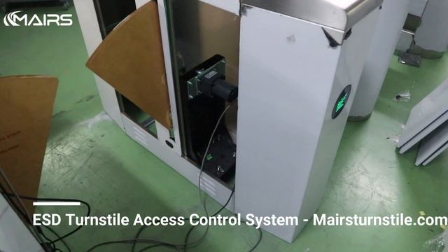 Mairs ESD Turnstile Gate System - Most Factories are using, Highly Recommend! смотреть онлайн