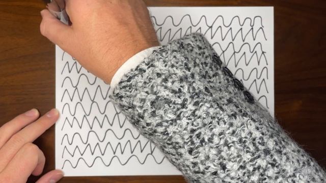 Piece #36: Art, ASMR, Wave + Scratch Sounds, Draw w/ me, Background Noise, No Talking, TV Art смотреть онлайн