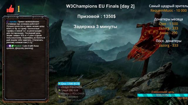 W3Champions S2 EU Finals [day 2] [Warcraft 3 Reforged] смотреть онлайн