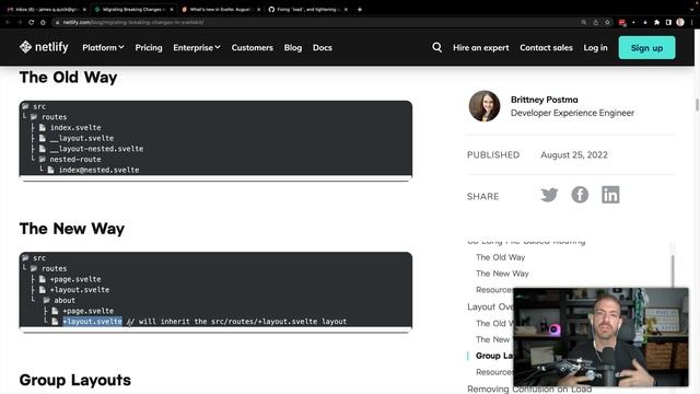 SvelteKit Breaking Changes 2022 - My Reactions and What You Need to Know! смотреть онлайн