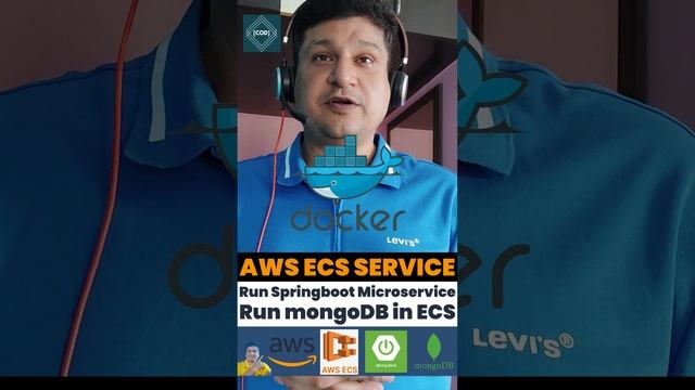 AWS ECS Setup | Deploy MongoDB & Springboot Microservice Images in Elastic Container Service смотреть онлайн