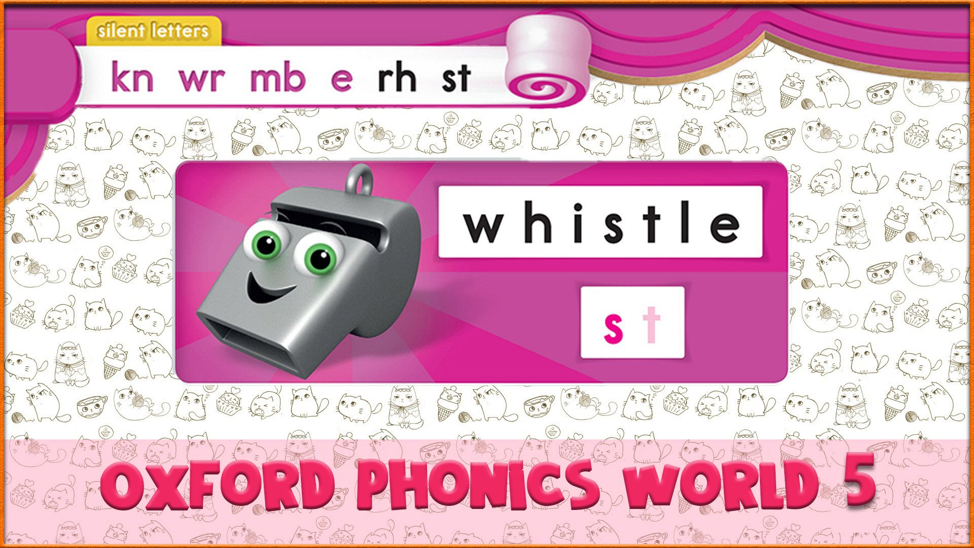 | st | Oxford Phonics World 5 - Letter Combinations. #49 смотреть онлайн
