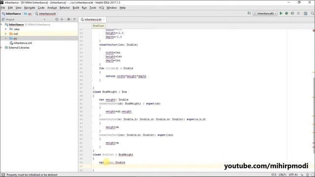 #138 Kotlin Tutorial | Multilevel Inheritance смотреть онлайн