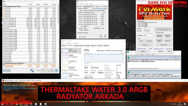 ARGB SIVI SOĞUTMA/DARK AQUA FORCE W122-W124 İNCELEME/KARŞILAŞTIRMA смотреть онлайн