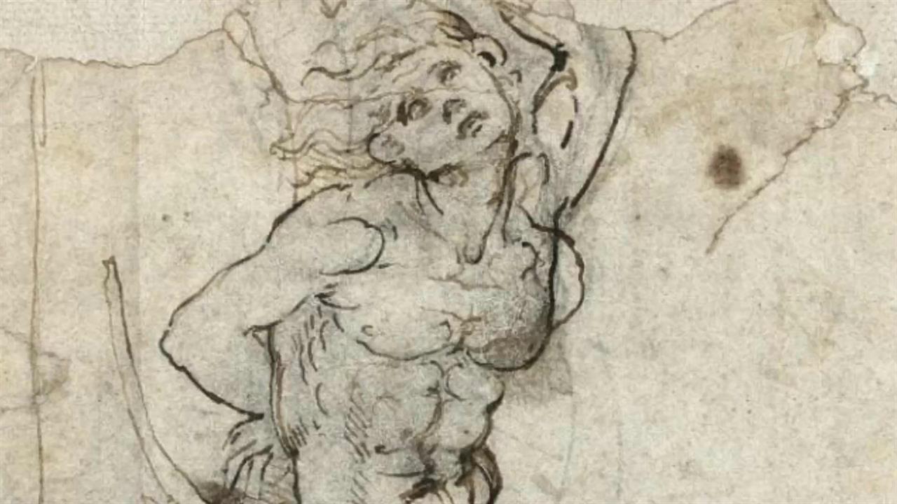 Рисунок из семейной коллекции оказался неизвестным ранее творением Леонардо да Винчи смотреть онлайн