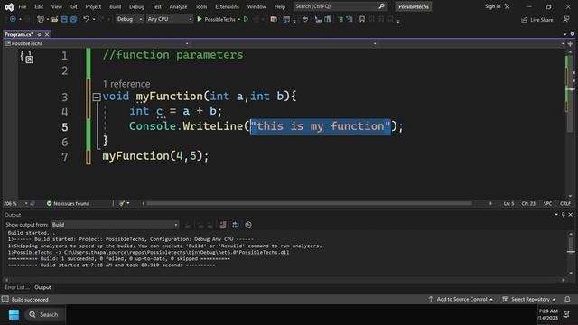 15 function parameters in c# | what is function parameter | function return types смотреть онлайн