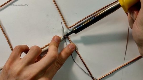 Антенна Т2 для цифрового телевидения DVB T2 антенна своими руками - Бери и делай - Antenna TDT - TV