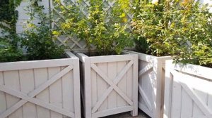 Мои деревянные кашпо в стиле " Прованс", ответы на вопросы зрителей!?