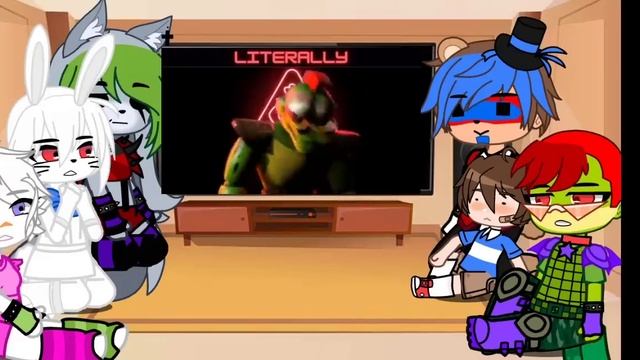 Security breach react to funny memes//gacha club//FNaF//~(part 1)~ смотреть онлайн