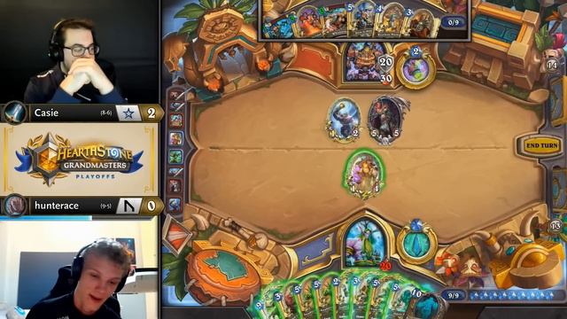 Casie vs hunterace - Grand Final - Hearthstone Grandmasters Europe S2 2019 Playoffs смотреть онлайн