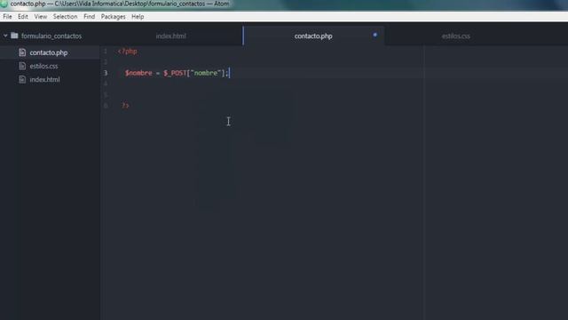 COMO CREAR FORMULARIO DE CONTACTOS (Muy fácil) - HTML5 - CSS - PHP смотреть онлайн