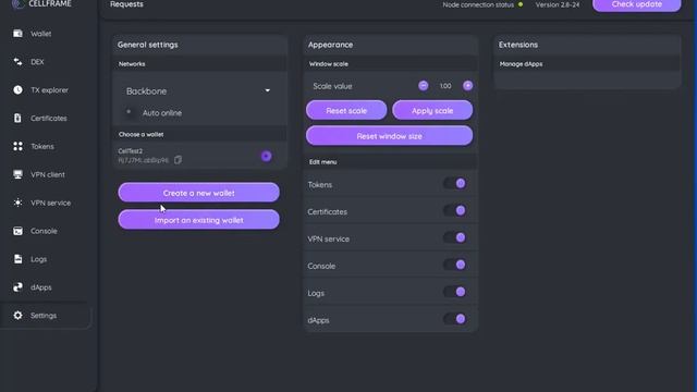 Cellframe Dashboard Demo: Nodes, Wallets, Networks смотреть онлайн