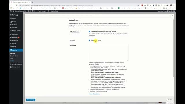 iThemes Security Wordpress Güvenlik Eklentisi #5: Banned Users смотреть онлайн