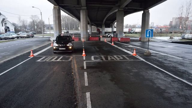 Автошкола Триумф. Упражнение разворот в три приёма смотреть онлайн