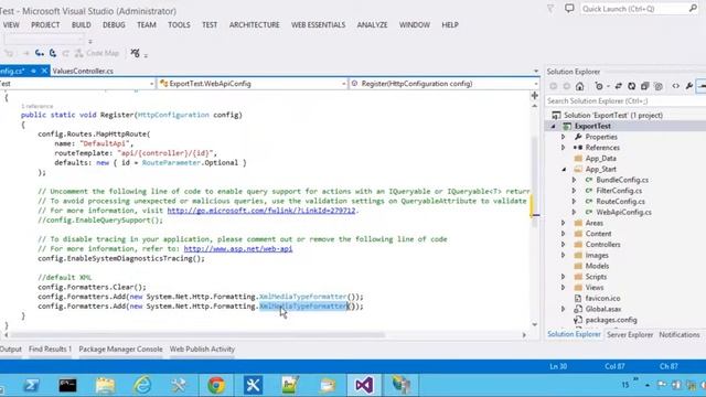 WebAPI data connection to Excel смотреть онлайн