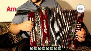 ЛИСТЬЯ ЖЁЛТЫЕ • РАЗБОР НА ГАРМОНИ • НИКОЛАЙ ГОЛОВИНОВ