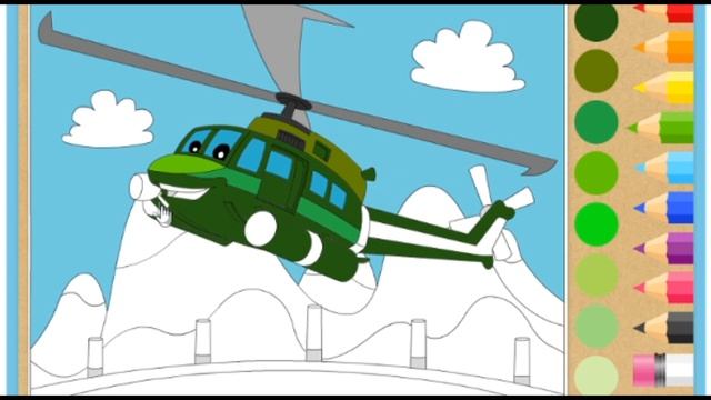 How to Draw | Helicopter | For kids & Как рисовать | Вертолёт | Для детей смотреть онлайн