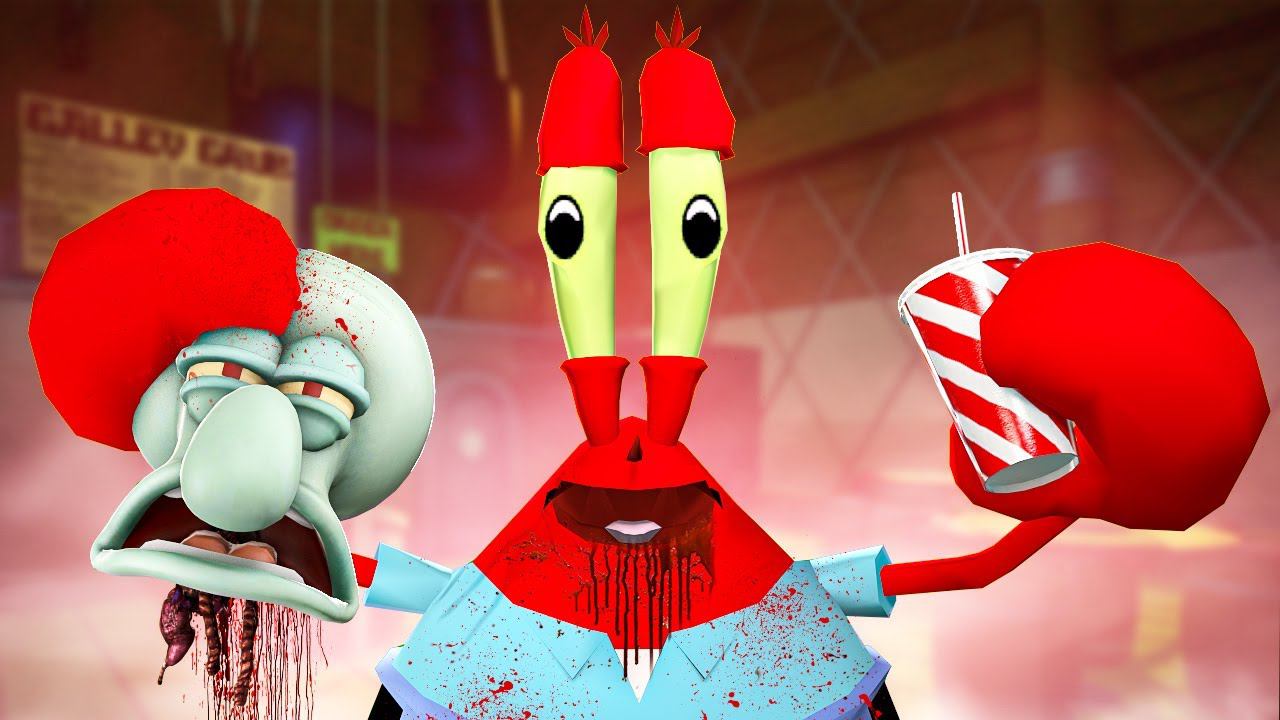 КРАБС ДЕМОН ОХОТИТСЯ НА МЕНЯ! СТРАШНЫЙ КРАСТИ КРАБС смотреть онлайн