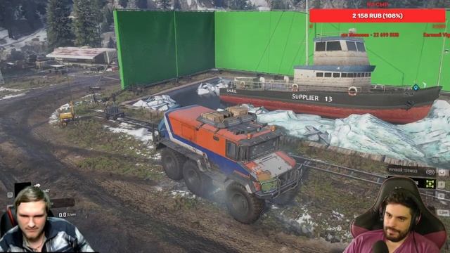 СКАНДИНАВИЯ ЗАЖДАЛАСЬ СВОИХ ПОКОРИТЕЛЕЙ! SNOWRUNNER 11 СЕЗОН #1 смотреть онлайн