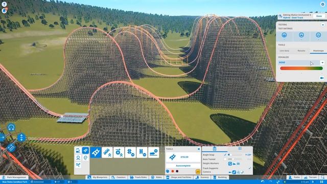 MAKE HUGE AIR TIME HILLS! Planet Coaster Tutorial 18 смотреть онлайн